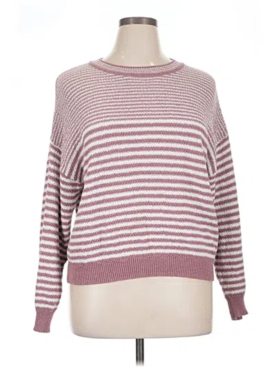 Pre-owned C&c California Pullover Sweater In Burgundy
