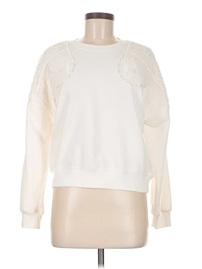 Pre-owned C&c California Pullover Sweater In Ivory