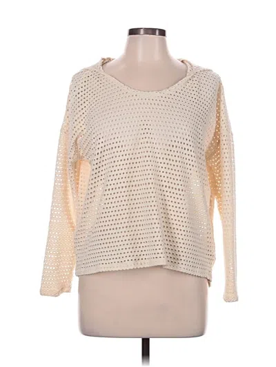 Pre-owned C&c California Pullover Sweater In Ivory