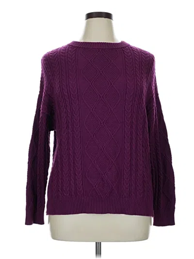 Pre-owned C&c California Pullover Sweater In Purple