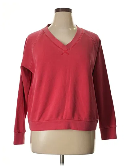 Pre-owned C&c California Pullover Sweater In Red