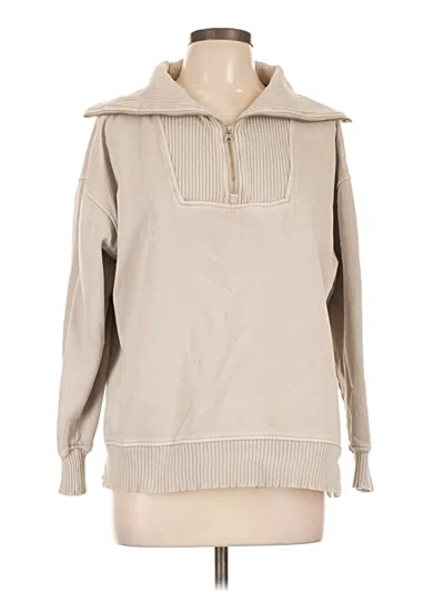 Pre-owned C&c California Pullover Sweater In Tan