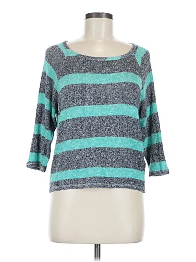 Pre-owned C&c California Pullover Sweater In Teal