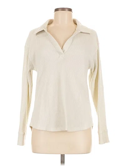 Pre-owned C&c California Pullover Sweater In White