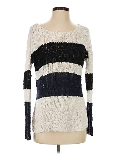 Pre-owned C&c California Pullover Sweater In White