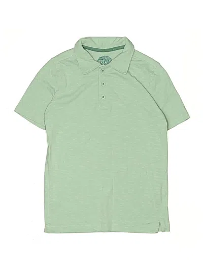 Pre-owned C&c California Kids' Short Sleeve Polo Shirt In Green