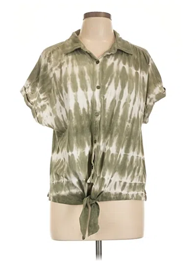 Pre-owned C&c California Short Sleeve Polo Shirt In Green