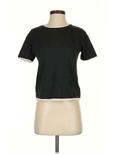 Pre-owned C&c California Short Sleeve T-shirt In Black