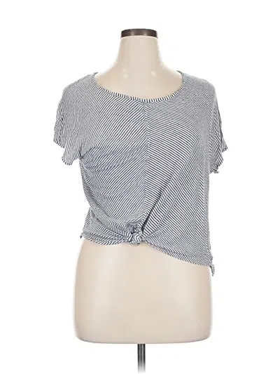 Pre-owned C&c California Short Sleeve T-shirt In Blue