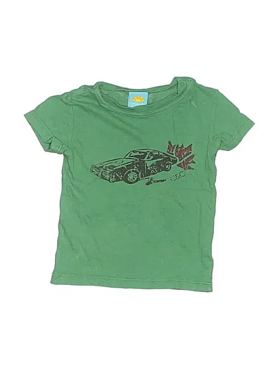 Pre-owned C&c California Babies' Short Sleeve T-shirt In Green