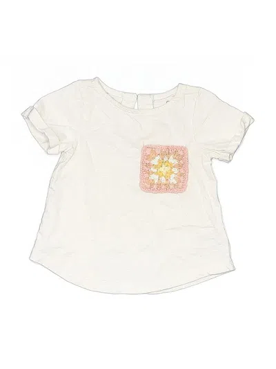 Pre-owned C&c California Babies' Short Sleeve T-shirt In White