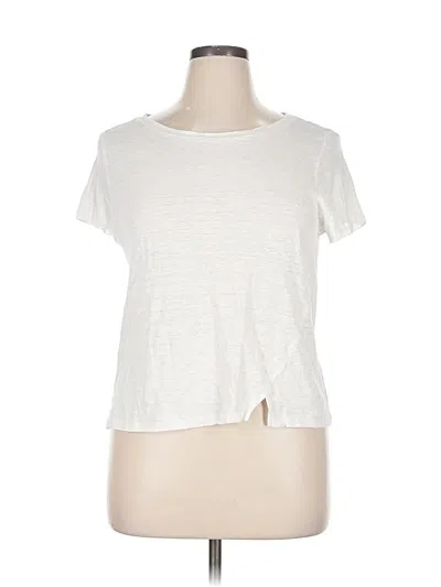 Pre-owned C&c California Short Sleeve T-shirt In White