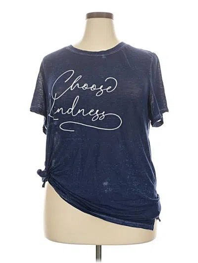 Pre-owned C&c California Short Sleeve T-shirt In Blue