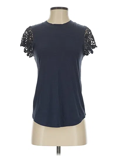 Pre-owned C&c California Short Sleeve T-shirt In Blue