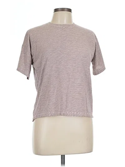 Pre-owned C&c California Short Sleeve T-shirt In Brown