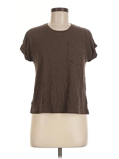 Pre-owned C&c California Short Sleeve T-shirt In Brown
