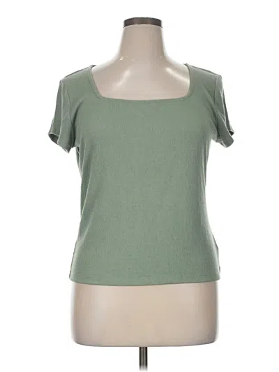 Pre-owned C&c California Short Sleeve T-shirt In Green