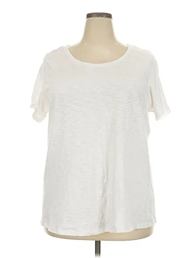 Pre-owned C&c California Short Sleeve T-shirt In Ivory