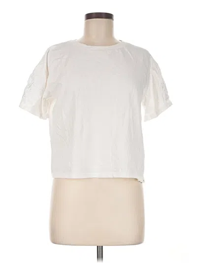Pre-owned C&c California Short Sleeve T-shirt In Ivory