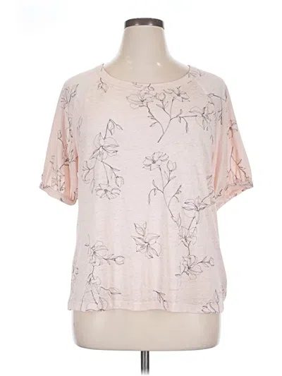 Pre-owned C&c California Short Sleeve T-shirt In Pink