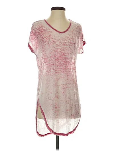 Pre-owned C&c California Short Sleeve T-shirt In Pink