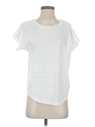 Pre-owned C&c California Short Sleeve T-shirt In White