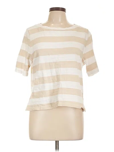 Pre-owned C&c California Short Sleeve T-shirt In White