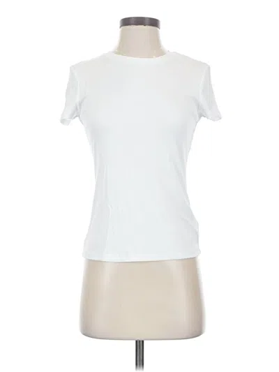 Pre-owned C&c California Short Sleeve T-shirt In White