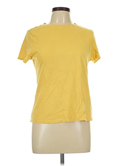 Pre-owned C&c California Short Sleeve T-shirt In Yellow