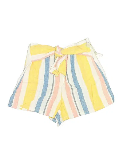 Pre-owned C&c California Shorts In Yellow