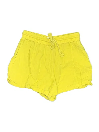 Pre-owned C&c California Shorts In Yellow
