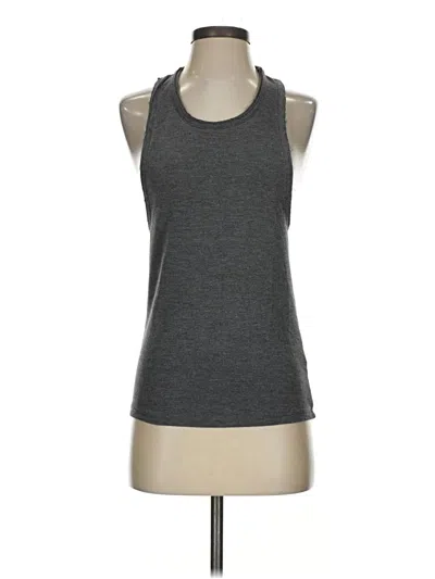 Pre-owned C&c California Sleeveless Top Gray Halter Neckline Tops