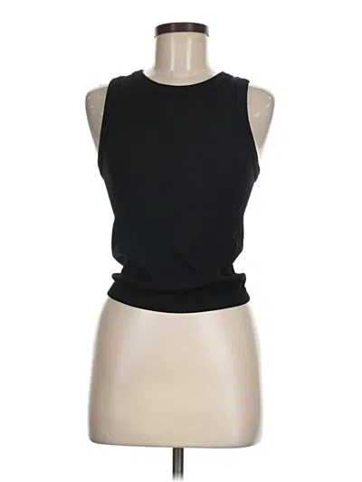Pre-owned C&c California Sleeveless T-shirt In Black