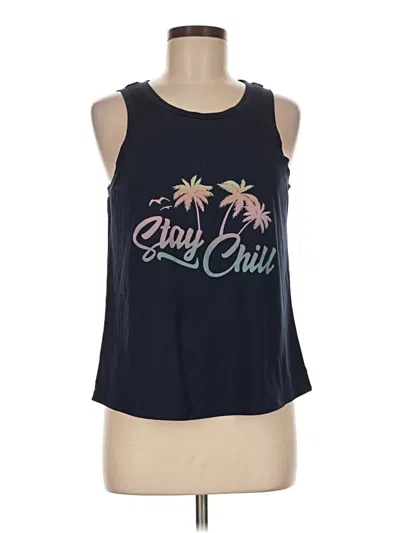 Pre-owned C&c California Sleeveless T-shirt In Blue