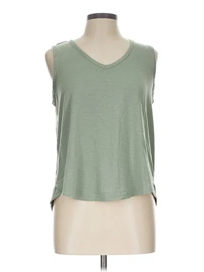 Pre-owned C&c California Sleeveless T-shirt In Green