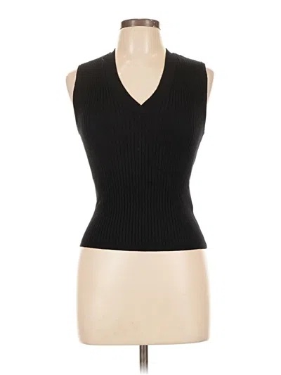 Pre-owned C&c California Sweater Vest In Black