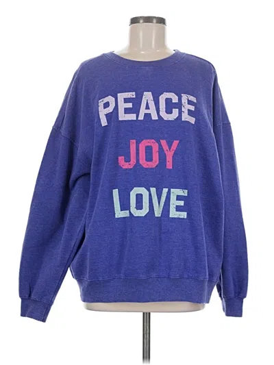 Pre-owned C&c California Sweatshirt In Blue