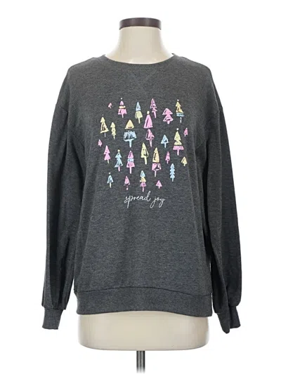 Pre-owned C&c California Sweatshirt In Gray