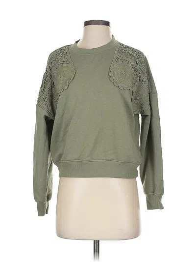 Pre-owned C&c California Sweatshirt In Green