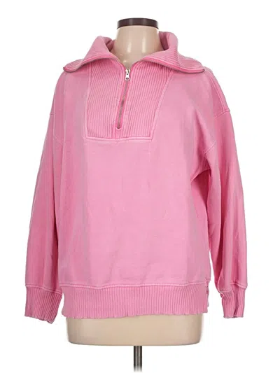 Pre-owned C&c California Sweatshirt In Pink