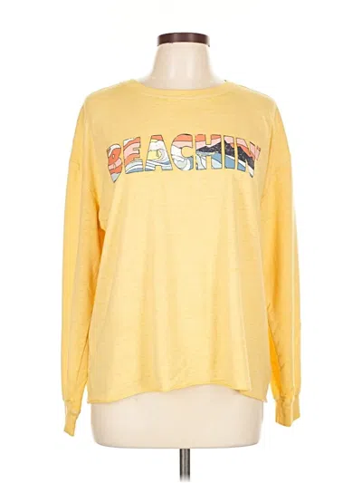Pre-owned C&c California Sweatshirt In Yellow