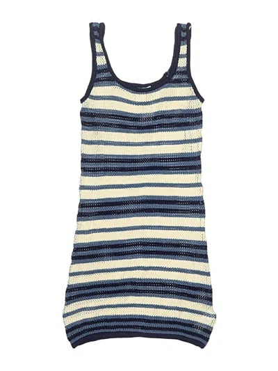 Pre-owned C&c California Swimsuit Cover Up In Blue