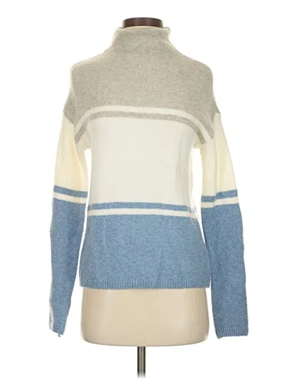 Pre-owned C&c California Turtleneck Sweater In Blue