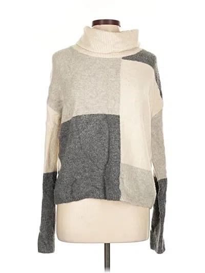 Pre-owned C&c California Turtleneck Sweater In Gray