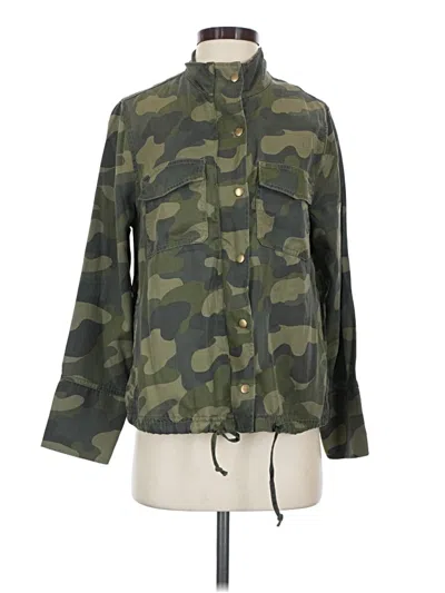 Pre-owned C&c California Windbreaker Jacket In Green