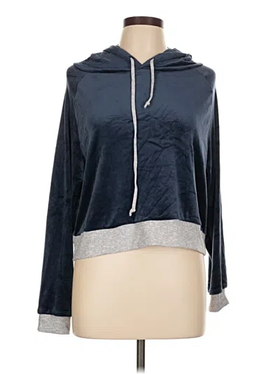 Pre-owned C&c California Zip Up Hoodie In Blue