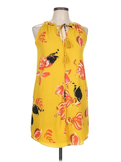 Pre-owned C&e Lifestyle Casual Dress In Yellow