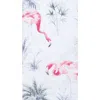C & F Home C&f Home 27" X 18" Flamingo Kitchen And Bathroom Graphic Print Hand Towel In Pink