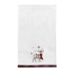 C & F Home C&f Home 27" X 18" Frosty Deer White Deer Wearing Red & Black Plaid Scarf Christmas Holiday Embellis In Multi