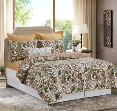 C & F Home C&f Home Amara Cotton Floral Quilt Set In Multi